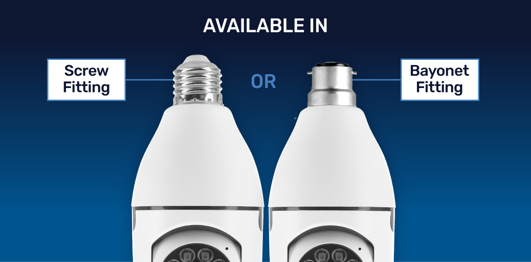 IC360 Smart Security Light Bulb Camera